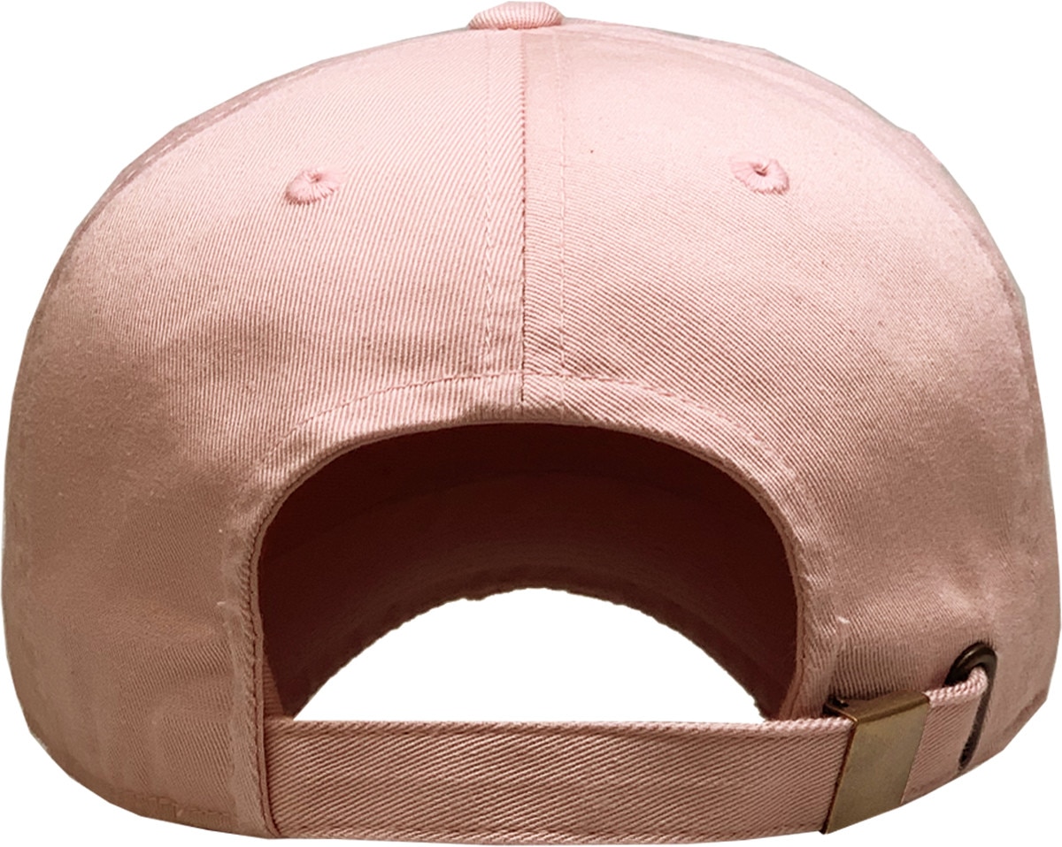 Rose Distressed Vintage Baseball Cap Back View